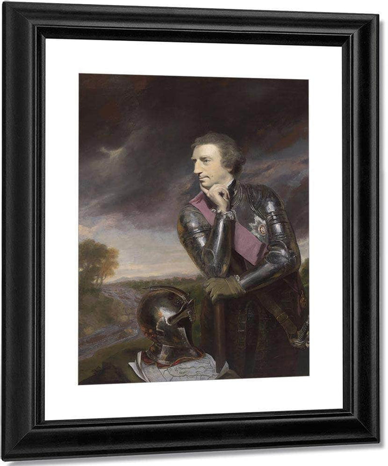 Sir Jeffery Amherst (1717 1797) By Joshua Reynolds Fine Art Print