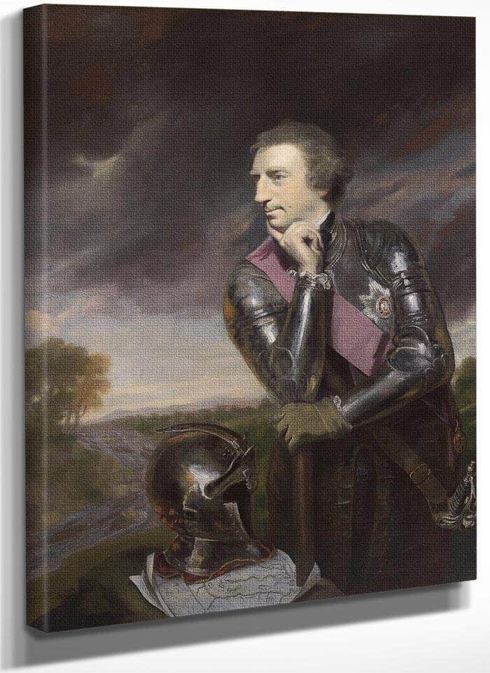 Sir Jeffery Amherst (1717 1797) By Joshua Reynolds Fine Art Print