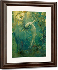 Sirene By Gaston Hoffman Fine Art Print