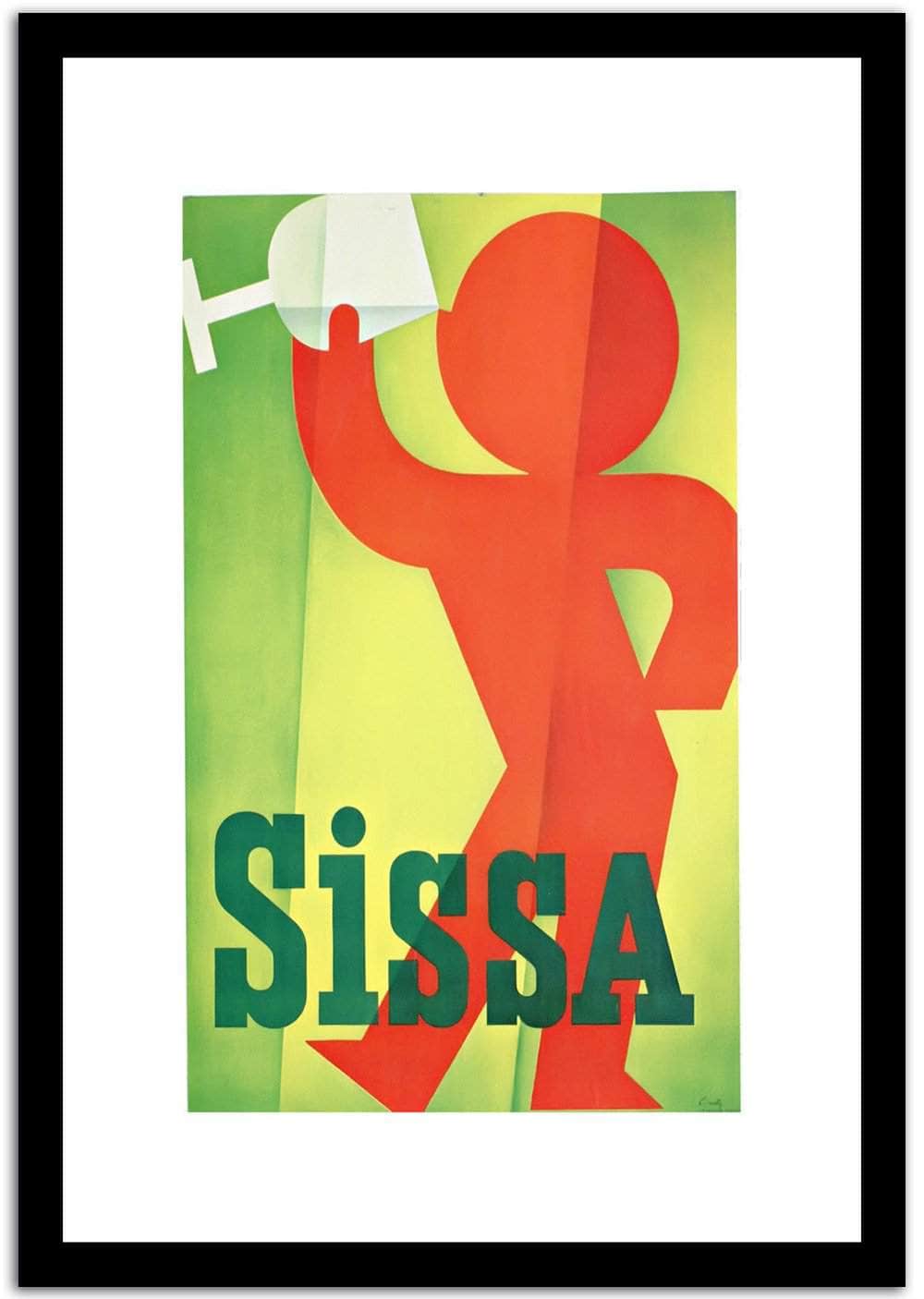 Sissa  Vintage Poster Fine Art Print