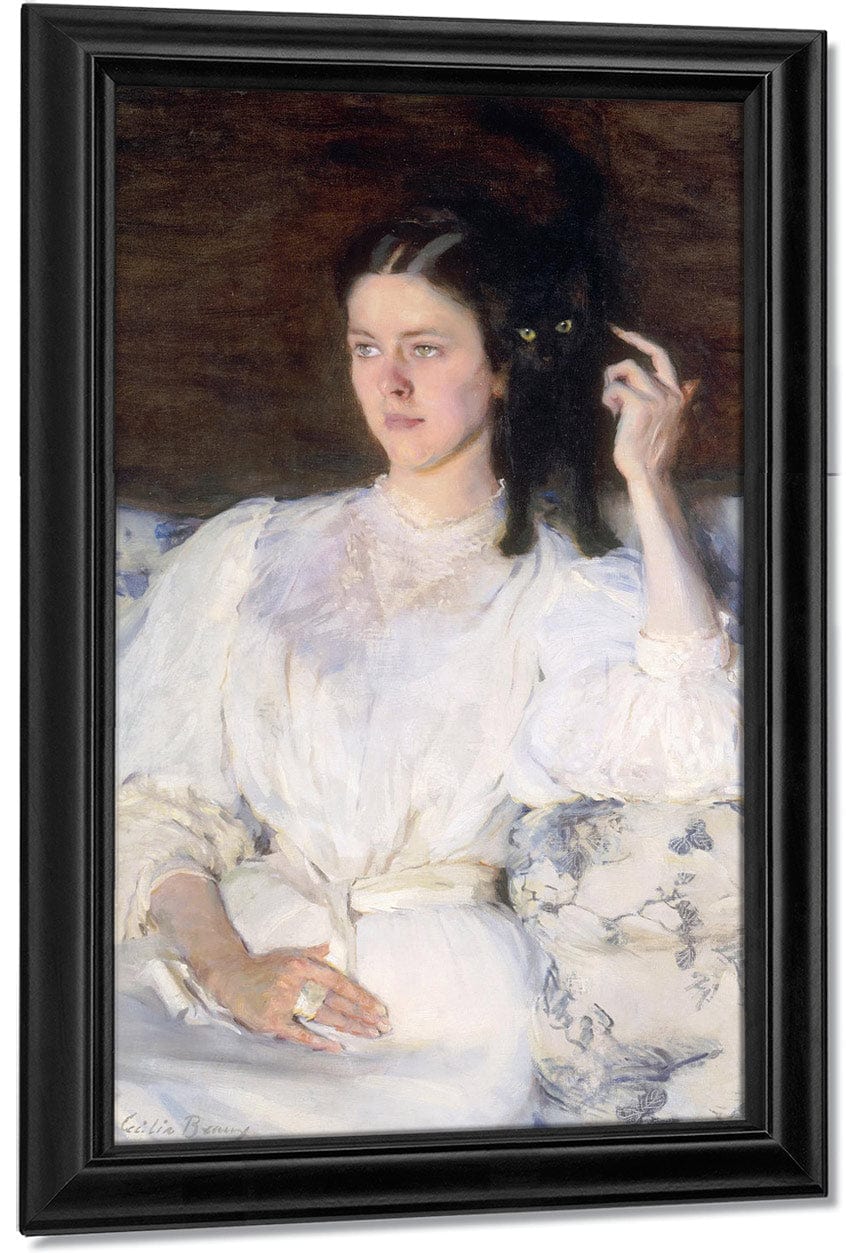 Sita And Sarita 1921 By Cecilia Beaux Fine Art Print