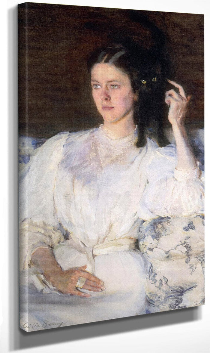 Sita And Sarita 1921 By Cecilia Beaux Fine Art Print