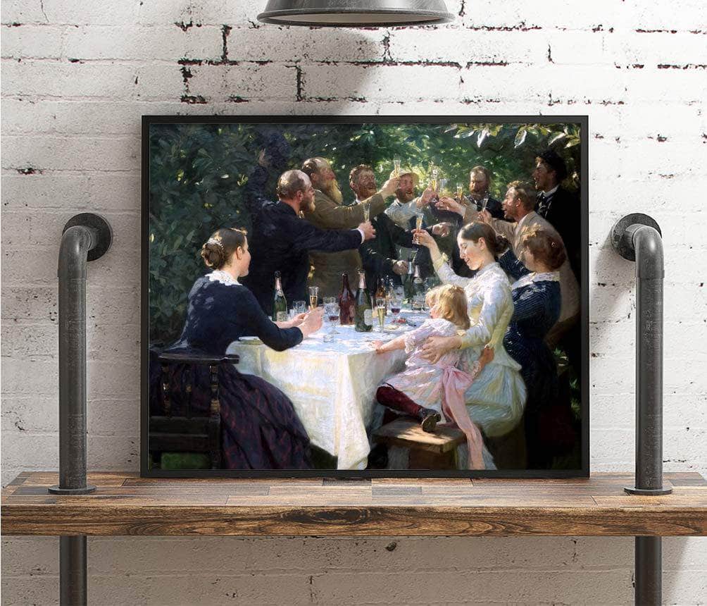 Skagen Painters Painting Peder Kroyer Canvas Art Fine Art Print