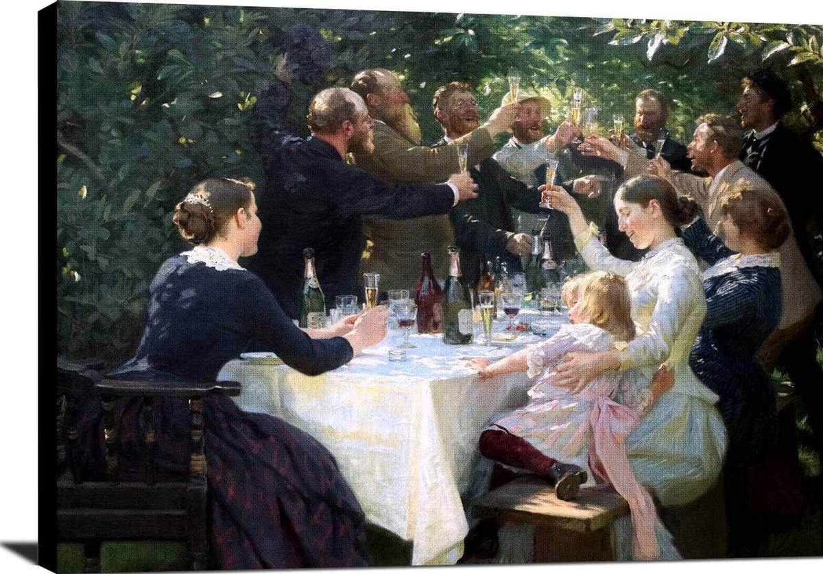 Skagen Painters Painting Peder Kroyer Canvas Art Fine Art Print