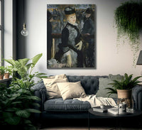 Skating By Edouard Manet Fine Art Print