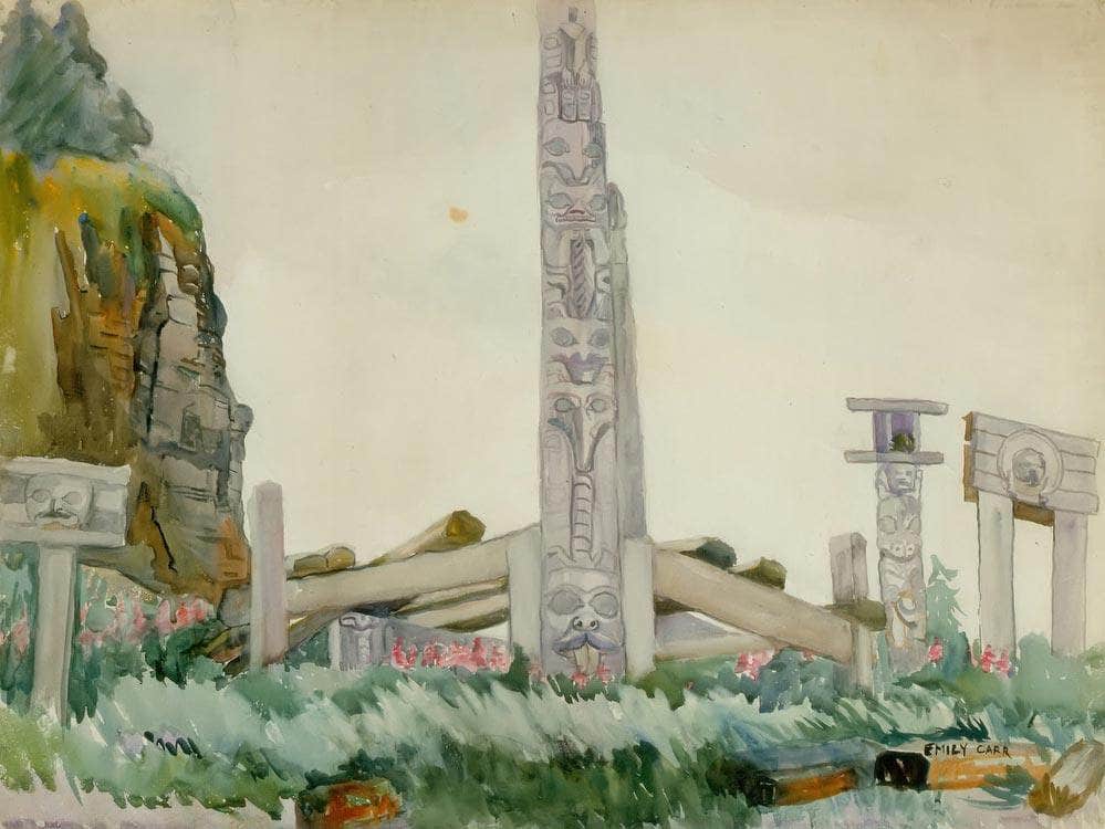 Skedans 1912 By Emily Carr Fine Art Print