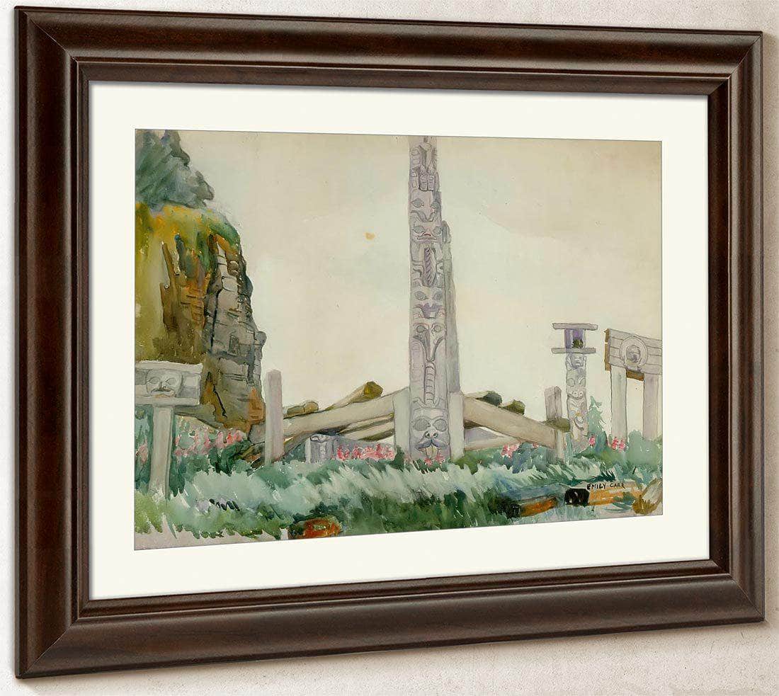 Skedans 1912 By Emily Carr Fine Art Print