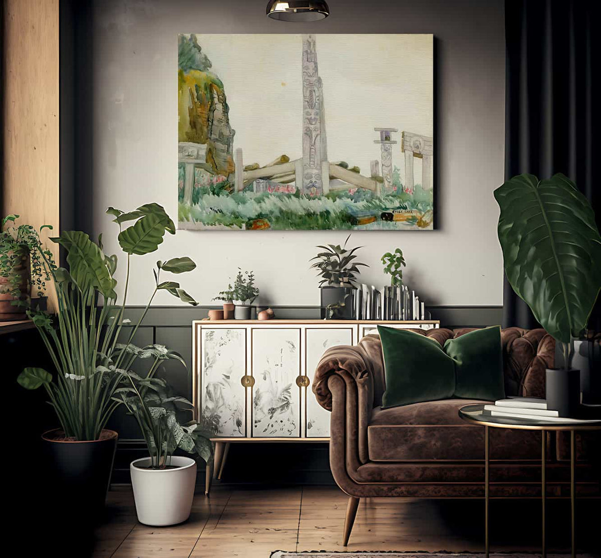 Skedans 1912 By Emily Carr Fine Art Print