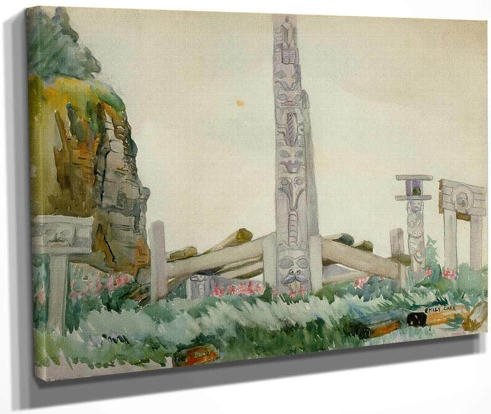 Skedans 1912 By Emily Carr Fine Art Print