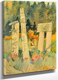 Skedans By Emily Carr Fine Art Print