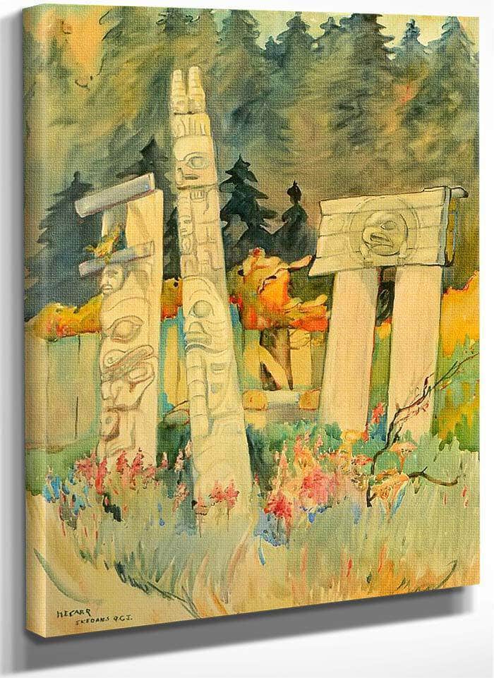 Skedans By Emily Carr Fine Art Print