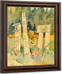 Skedans By Emily Carr Fine Art Print