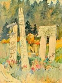 Skedans By Emily Carr Fine Art Print