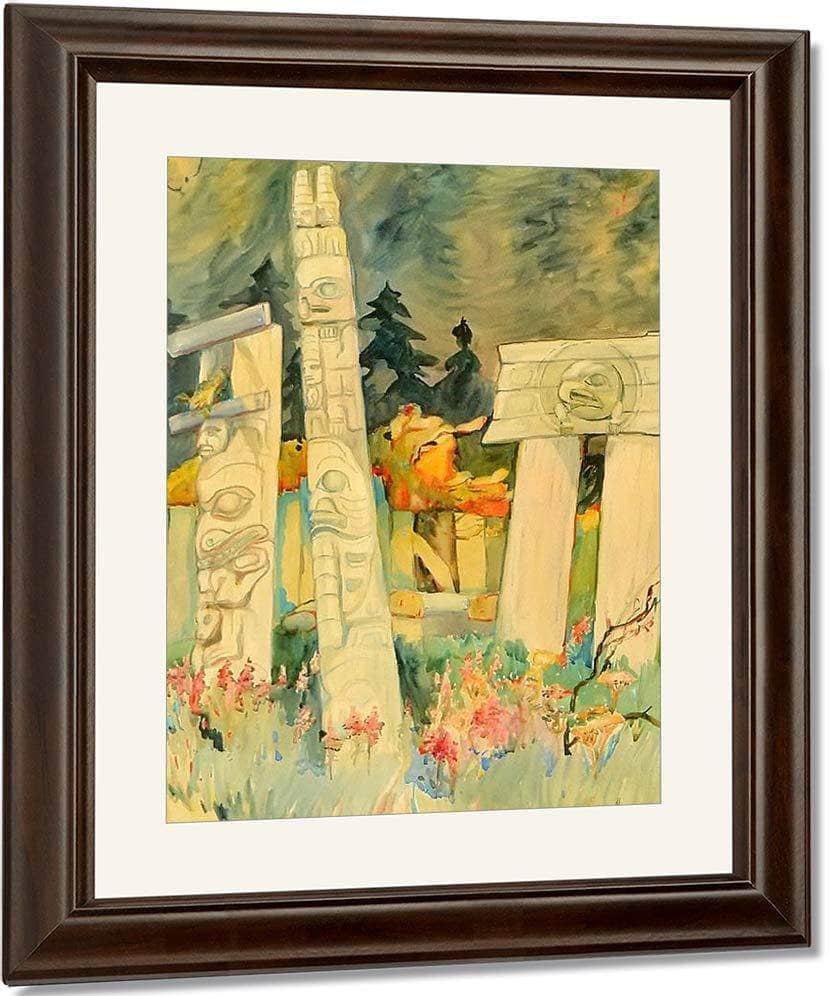 Skedans By Emily Carr Fine Art Print