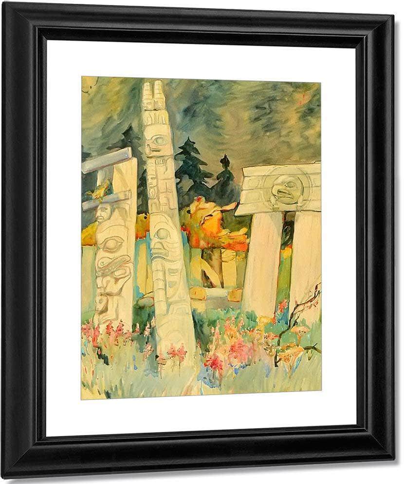 Skedans By Emily Carr Fine Art Print
