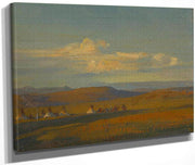 Sketch For Composition (Encampment In The Open West) 1907 By Maynard Dixon Fine Art Print