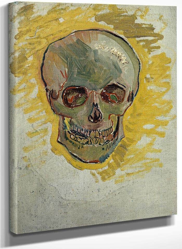 Skull 2 By Vincent Van Gogh Fine Art Print