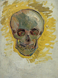 Skull 2 By Vincent Van Gogh Fine Art Print