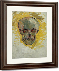 Skull 2 By Vincent Van Gogh Fine Art Print