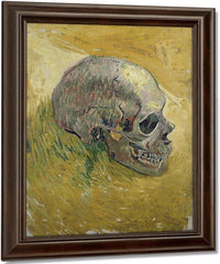 Skull By Vincent Van Gogh Fine Art Print
