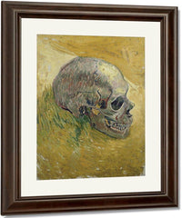 Skull By Vincent Van Gogh Fine Art Print