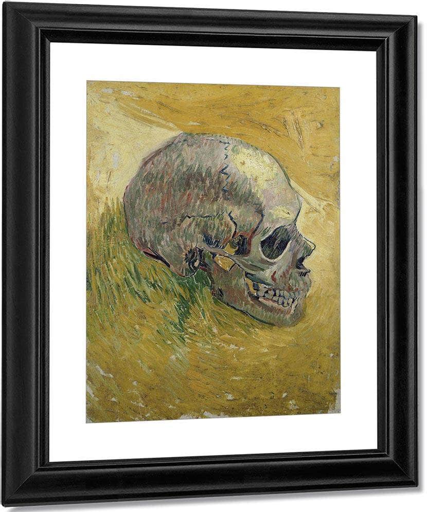 Skull By Vincent Van Gogh Fine Art Print