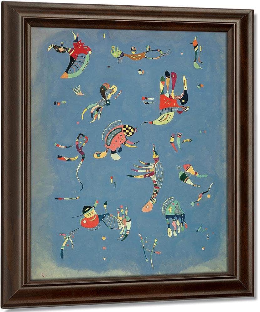 Sky Blue 1940 By Wassily Kandinsky Print, Canvas Art, Framed Print