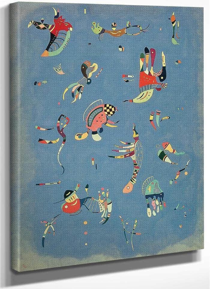 Sky Blue 1940 By Wassily Kandinsky Fine Art Print