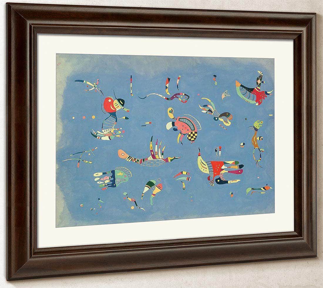 Sky Blue 1940 By Wassily Kandinsky By 2 Fine Art Print