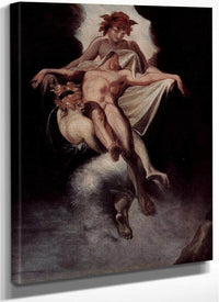Sleep And Death Carrying Away Sarpedon Of Lycia By Henry Fuseli Fine Art Print
