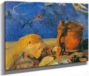 Sleeping Child By Paul Gauguin Fine Art Print