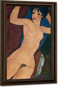 Sleeping Nude With Arms Open 1917 By Amedeo Modigliani Fine Art Print
