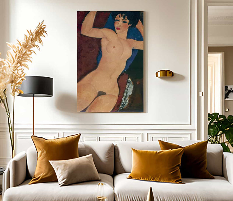 Sleeping Nude With Arms Open 1917 By Amedeo Modigliani Fine Art Print