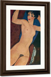 Sleeping Nude With Arms Open 1917 By Amedeo Modigliani Fine Art Print