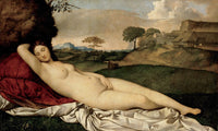 Sleeping Venus 1510 By Giorgione Fine Art Print