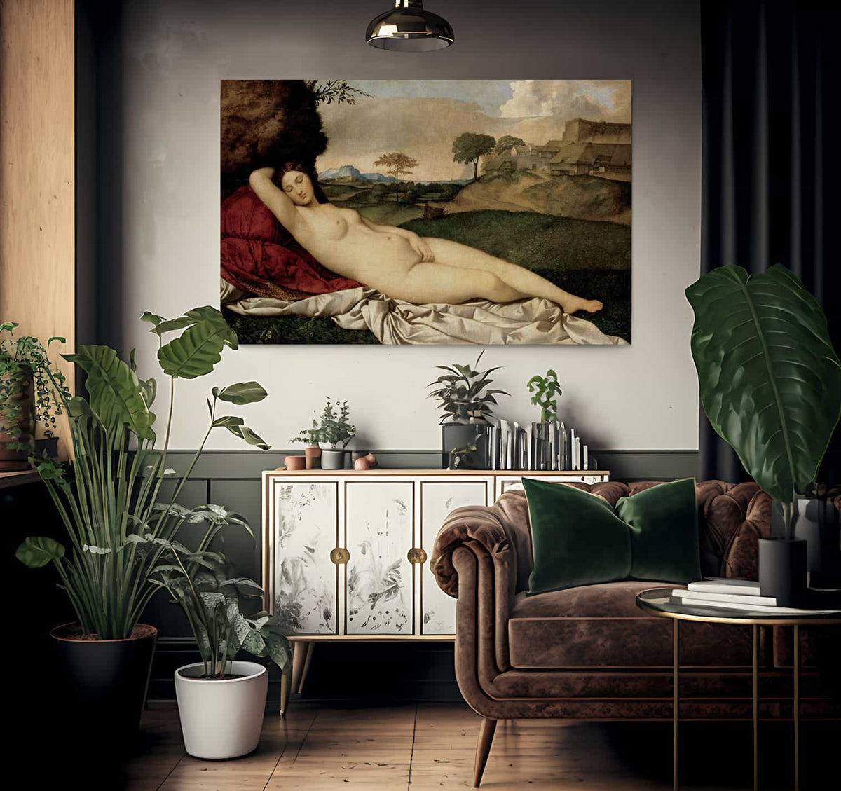 Sleeping Venus 1510 By Giorgione Fine Art Print