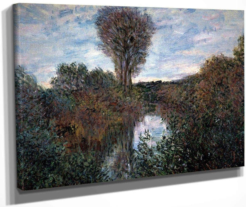 Small Bend In The Seine By Monet Claude Fine Art Print