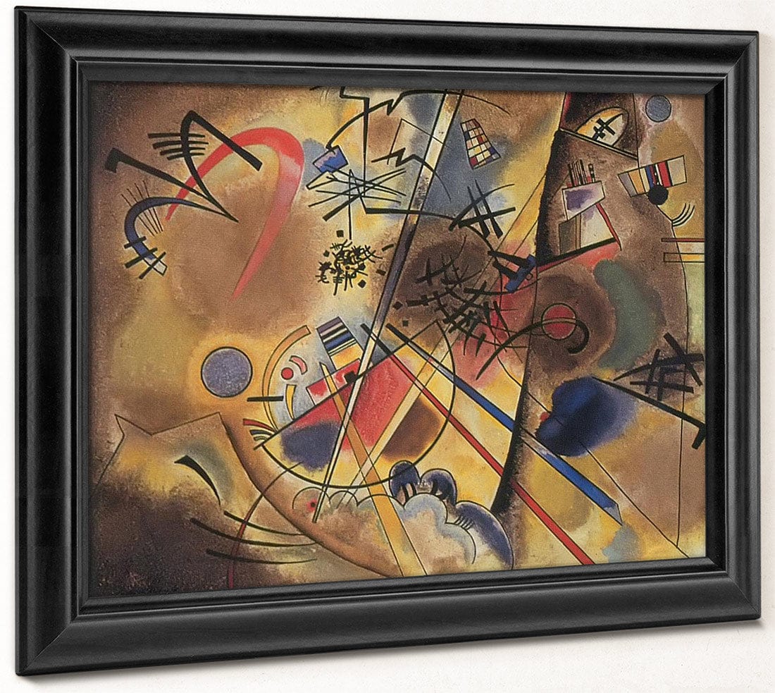 Small Dream In Red 1925 By Wassily Kandinsky Fine Art Print