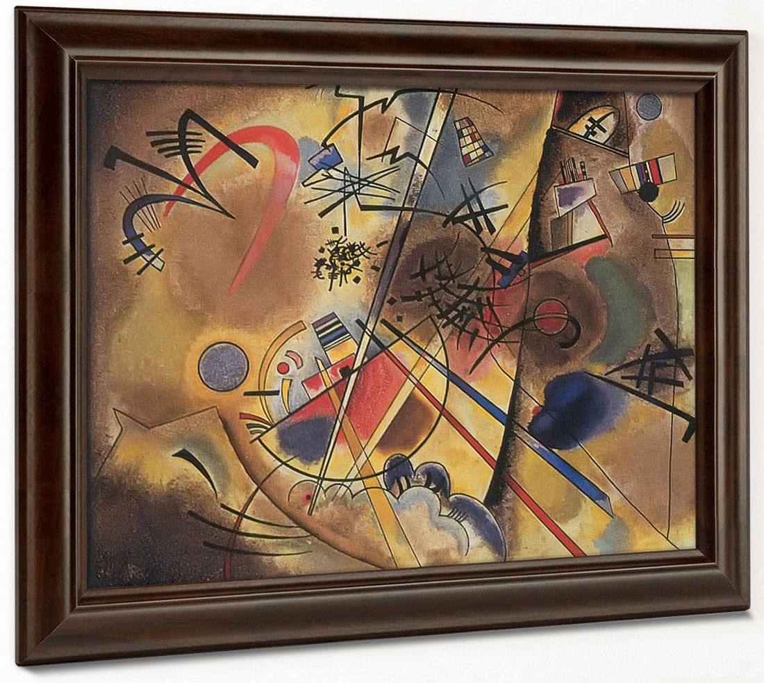 Small Dream In Red 1925 By Wassily Kandinsky Fine Art Print