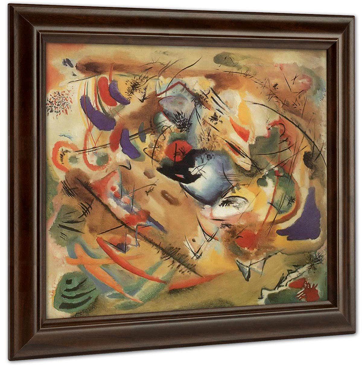 Small Pleasures 1913 By Wassily Kandinsky Fine Art Print