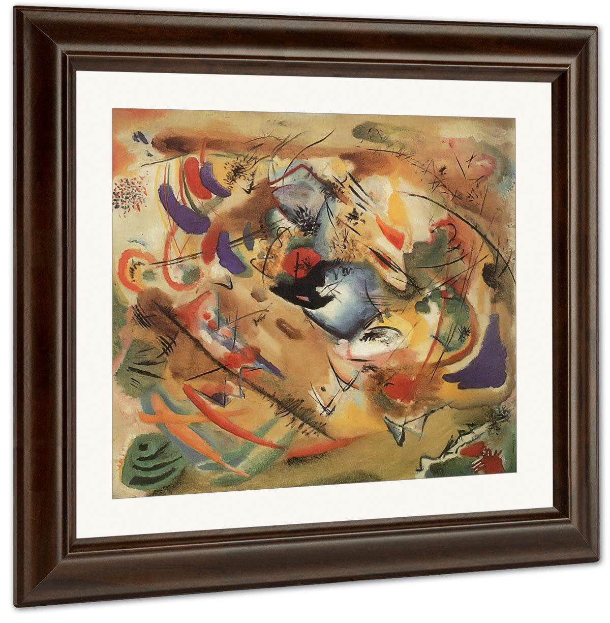 Small Pleasures 1913 By Wassily Kandinsky Fine Art Print