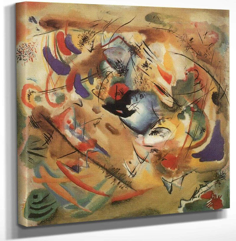 Small Pleasures 1913 By Wassily Kandinsky Fine Art Print