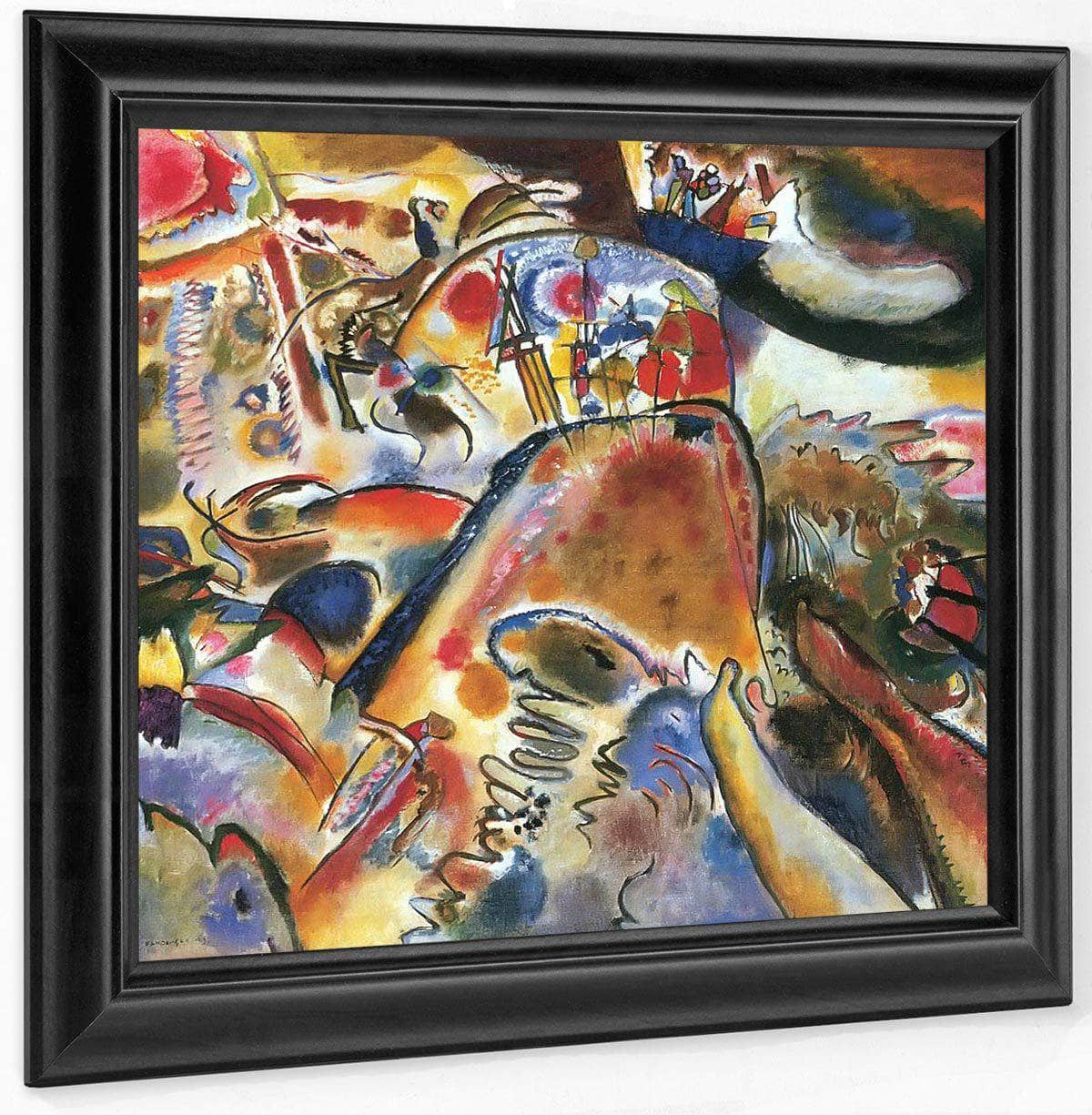 Small Pleasures 1913 By Wassily Kandinsky By 2 Fine Art Print