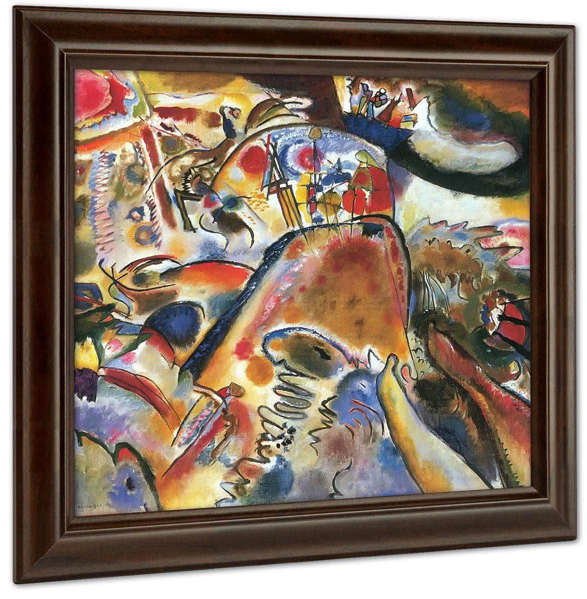 Small Pleasures 1913 By Wassily Kandinsky By 2 Fine Art Print