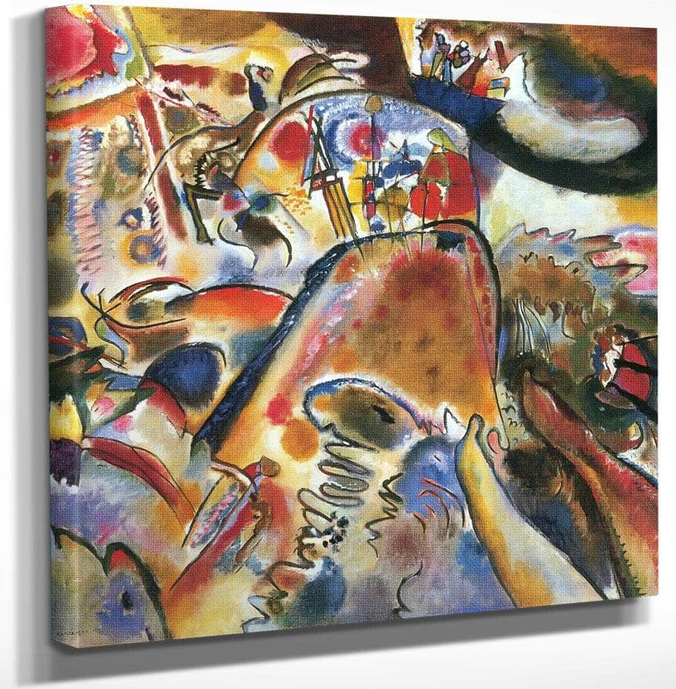 Small Pleasures 1913 By Wassily Kandinsky By 2 Fine Art Print