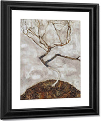 Small Tree In Late Autumn By Egon Schiele Fine Art Print