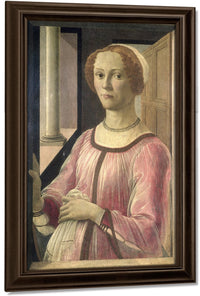 Smeralda Bandinelli Grandmother Of The Sculptor Baccio Bandinelli C.1471 By Sandro Botticelli Fine Art Print