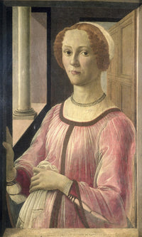 Smeralda Bandinelli Grandmother Of The Sculptor Baccio Bandinelli C.1471 By Sandro Botticelli Fine Art Print