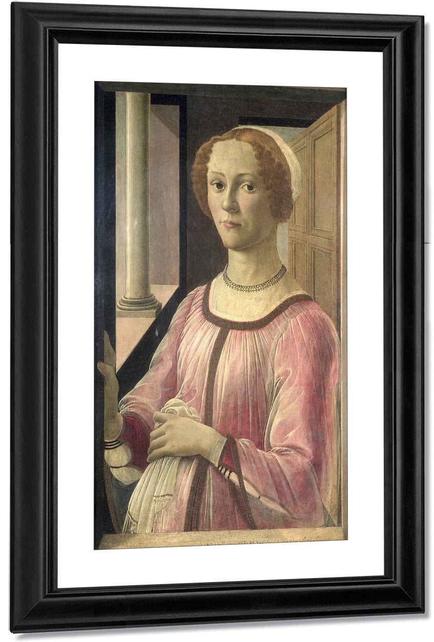 Smeralda Bandinelli Grandmother Of The Sculptor Baccio Bandinelli C.1471 By Sandro Botticelli Fine Art Print