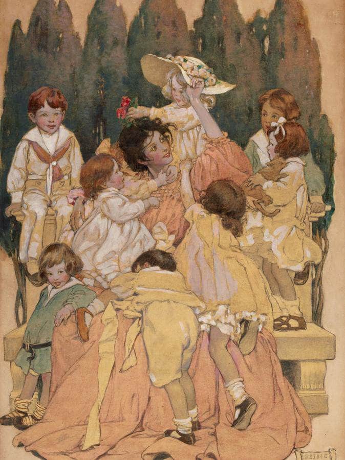 Smith By Jessie Willcox Smith Fine Art Print